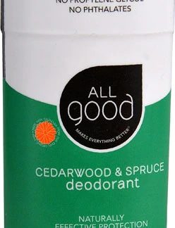 Elemental Herbs All Good Deodorant Cedarwood & Spruce -- 2.5 oz