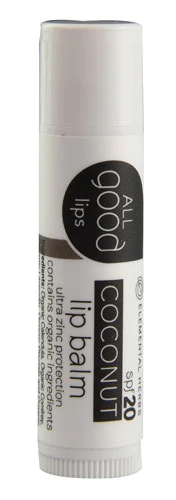 Elemental Herbs All Good Lips Lip Balm SPF 20 Coconut -- 4.25 g