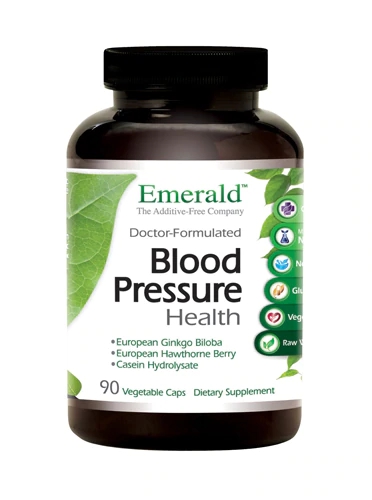 Emerald Labs Blood Pressure Health -- 90 Vegetable Capsules