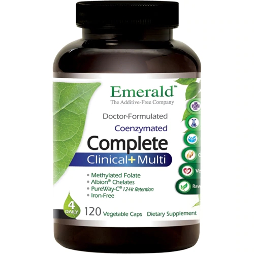 Emerald Labs Complete Clinical Plus Multi -- 120 Vegetable Capsules