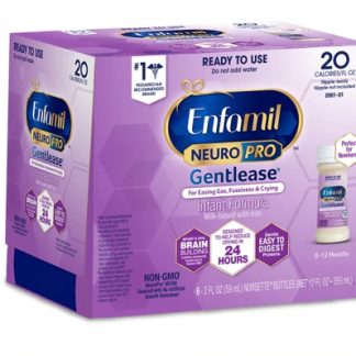 Enfamil NeuroPro Gentlease® Infant Formula Ready-To-Use Bottles -- 2 fl oz Each / Pack of 6