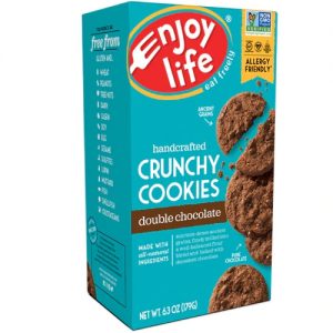 Enjoy Life Handcrafted Crunchy Cookies Gluten Free Double Chocolate -- 6.3 oz
