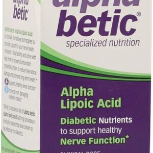Enzymatic Therapy Alpha Betic® Alpha Lipioc Acid -- 60 Capsules