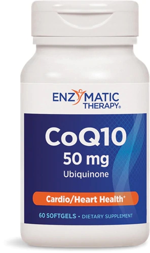 Enzymatic Therapy CoQ10 -- 50 mg - 60 Softgels