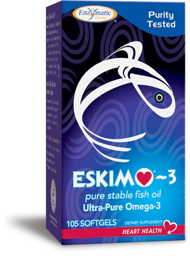 Enzymatic Therapy Eskimo-3® Fish Oil -- 105 Softgels