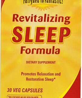 Enzymatic Therapy Fatigued to Fantastic® Revitalizing Sleep Formula -- 30 Vegetarian Capsules