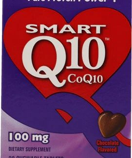 Enzymatic Therapy Smart Q10™ CoQ10 Chocolate -- 100 mg - 30 Chewable Tablets