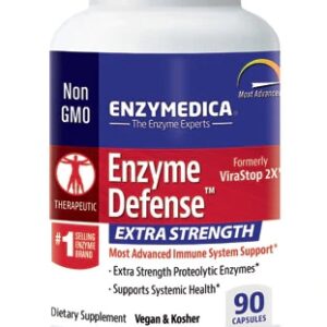 Enzymedica Enzyme Defense™ Extra Strength -- 90 Capsules