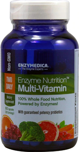 Enzymedica Enzyme Nutrition™ Two Daily Multi-Vitamin -- 60 Capsules