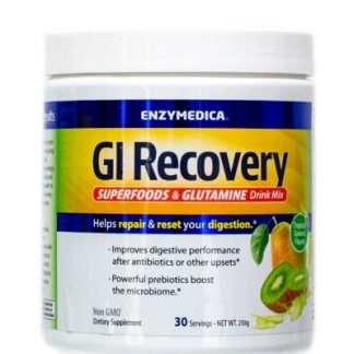 Enzymedica GI Recovery Superfoods & Glutamine Drink Mix Tropical Greens -- 30 Servings