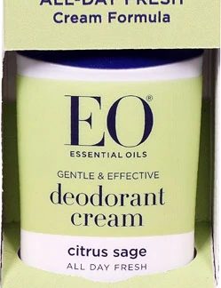 EO Deodorant Cream Citrus Sage -- 1.8 oz