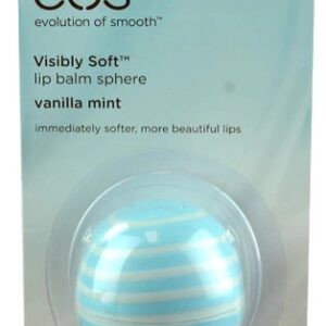 EOS Lip Balm Sphere Visibly Soft™ Vanilla Mint -- 0.25 oz