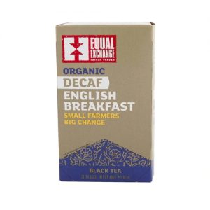 Equal Exchange Organic Black Tea Decaffeinated English Breakfast -- 20 Tea Bags