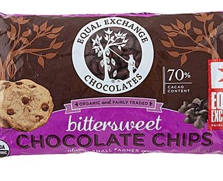 Equal Exchange Organic Chocolate Chips Bittersweet -- 10 oz