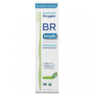 Essential Oxygen BR Organic Toothpaste Peppermint -- 4 oz