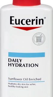 Eucerin Daily Hydration Moisturizing Lotion Fragrance Free -- 16.9 fl oz