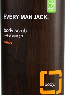 Every Man Jack Body Scrub and Shower Gel Citrus -- 16.9 fl oz