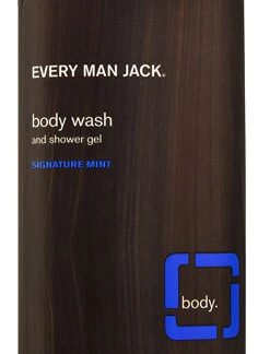 Every Man Jack Body Wash and Shower Gel Signature Mint -- 16.9 fl oz
