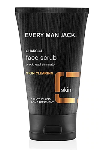 Every Man Jack Charcoal Face Scrub Skin Clearing -- 4.2 fl oz