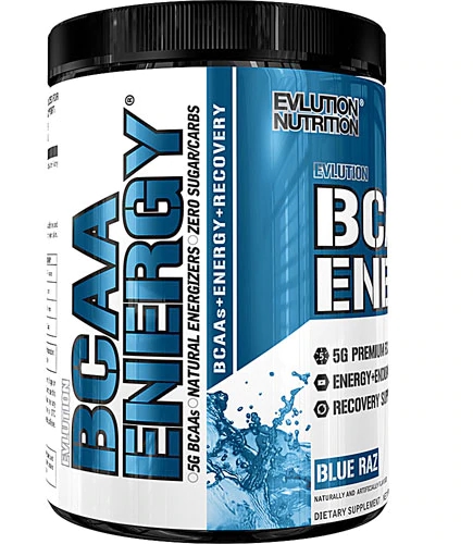 Evlution Nutrition BCAA Energy® Blue Raz -- 30 Servings