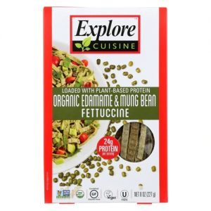 Explore Cuisine Organic Edamame & Mung Bean Fettuccine -- 8 oz