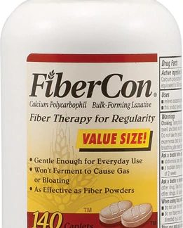 Fibercon Fiber Therapy For Regularity -- 140 Caplets