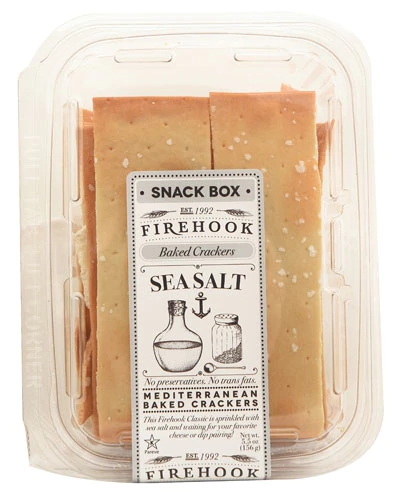 Firehook Baked Crackers Sea Salt -- 5.5 oz