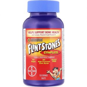 Flintstones Complete Children's Multivitamin Supplement -- 150 Chewable Tablets