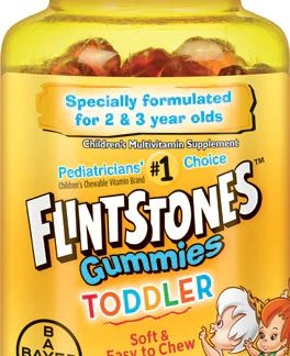 Flintstones Gummies Toddler Multivitamin -- 80 Gummies
