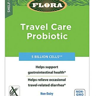 Flora Travel Care Probiotic -- 30 Vegetarian Capsules