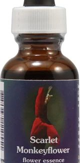 Flower Essence Scarlet Monkeyflower Herbal Supplement -- 1 fl oz