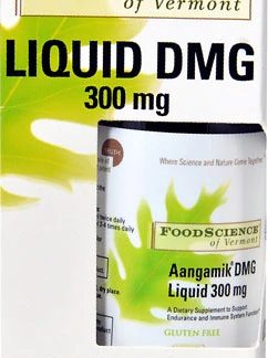 FoodScience of Vermont Liquid DMG -- 300 mg - 2 fl oz