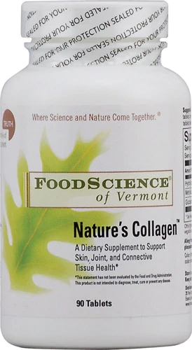 FoodScience of Vermont Nature's Collagen -- 90 Tablets
