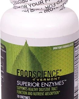 FoodScience of Vermont Superior Enzymes™ -- 90 Tablets