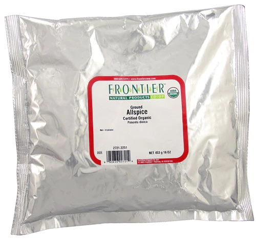Frontier Natural Products Organic Allspice Ground -- 1 lb