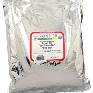 Frontier Natural Products Organic Assam Tea Tippy Golden FOP -- 1 lb