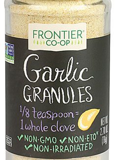 Frontier Co-Op Garlic Granules -- 2.7 oz