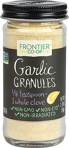 Frontier Co-Op Garlic Granules -- 2.7 oz