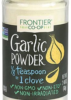 Frontier Co-Op Garlic Powder -- 2.4 oz