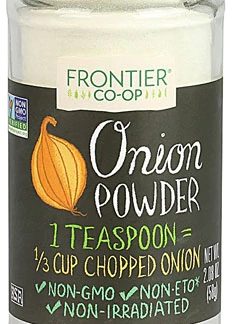 Frontier Co-Op Onion Powder -- 2.08 oz