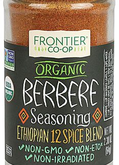 Frontier Co-Op Organic Berbere Seasoning Ethiopian 12 Spice Blend -- 2.3 oz