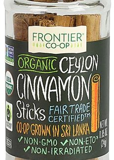 Frontier Co-Op Organic Cinnamon Sticks -- 0.85 oz