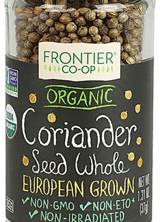 Frontier Co-Op Organic Coriander Seed Whole -- 1.31 oz
