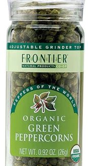 Frontier Co-Op Organic Green Peppercorns -- 0.92 oz