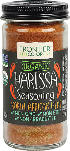 Frontier Co-Op Organic Harissa Seasoning -- 1.9 oz