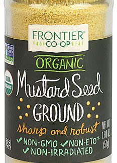 Frontier Co-Op Organic Mustard Seed Ground -- 1.8 oz