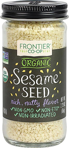 Frontier Co-Op Organic Sesame Seed Whole -- 2.29 oz