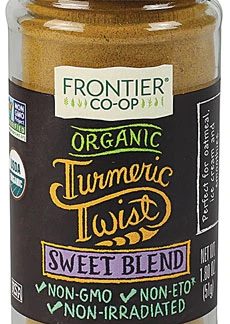 Frontier Co-Op Organic Turmeric Twist Sweet Blend -- 1.8 oz