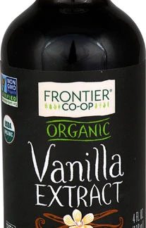 Frontier Co-Op Organic Vanilla Extract -- 4 fl oz