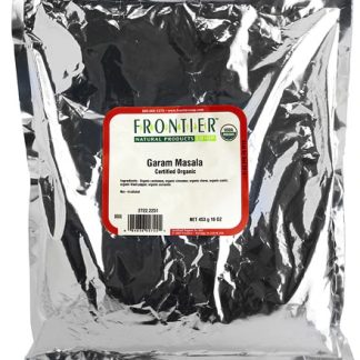 Frontier Natural Products Organic Garam Masala Seasoning Blend -- 1 lb